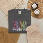 T-Shirt — "Gran Loves Her Crew" Pastel Grandma Tee