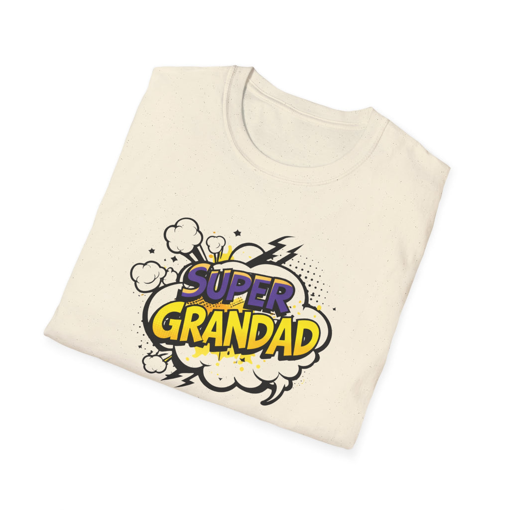 Super Grandad Comic-Style T-Shirt