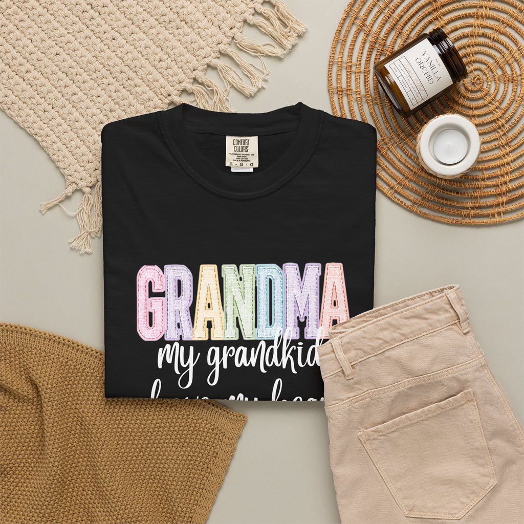 Grandma Pastel Rainbow T-Shirt — Cute Grandma Gift