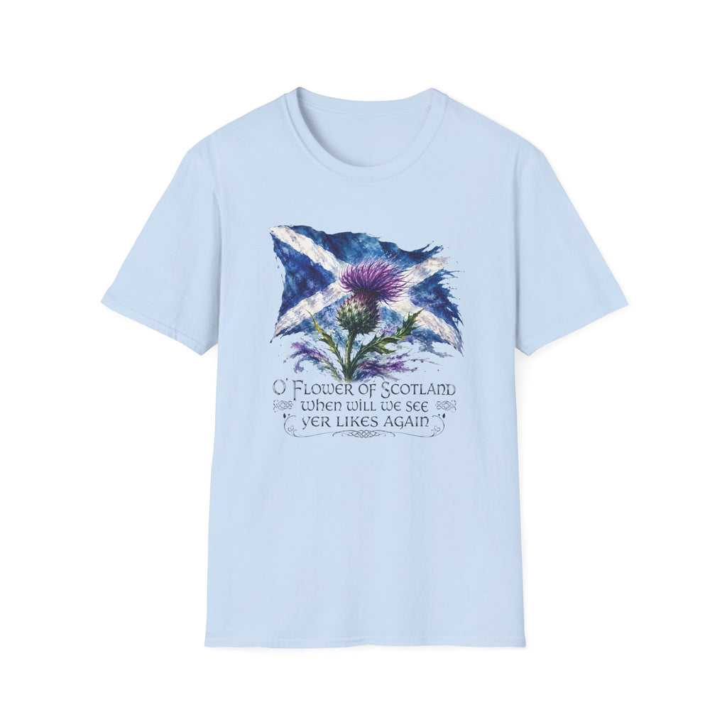 'O Flower of Scotland Flag Tee
