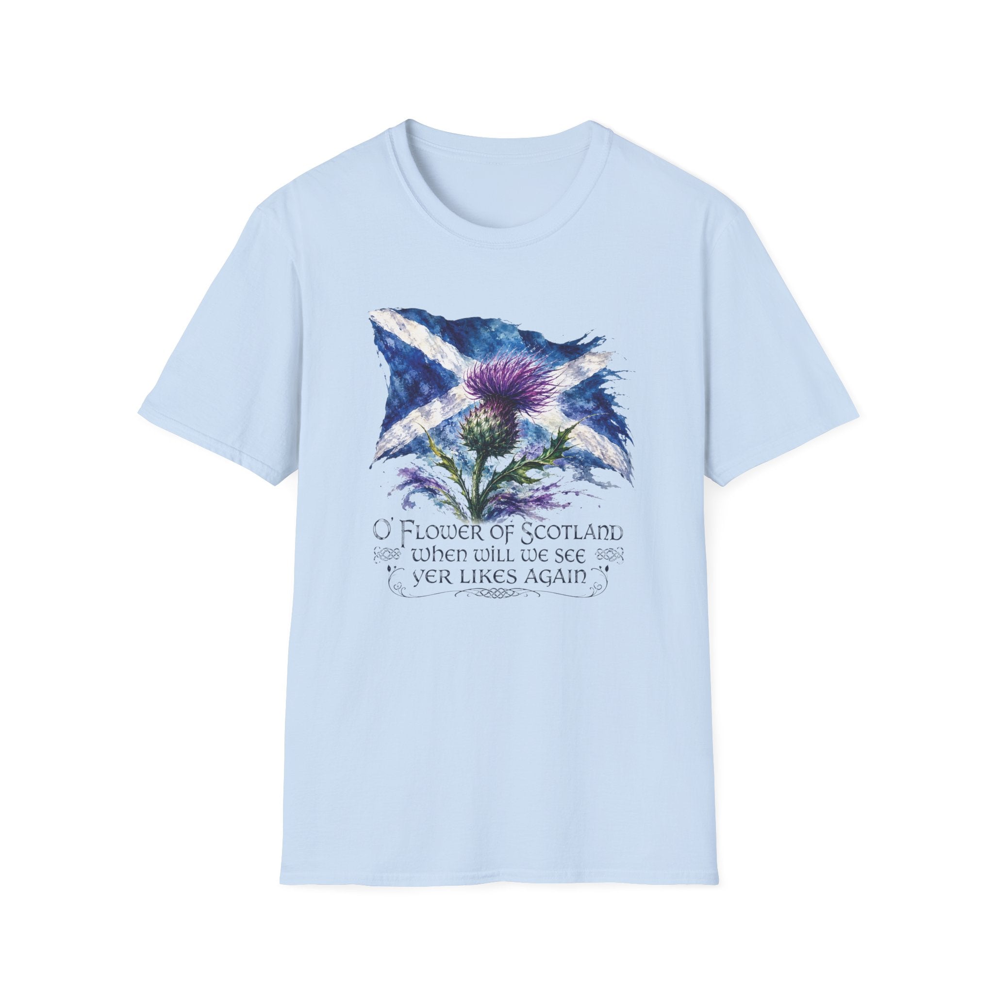 'O Flower of Scotland Flag Tee