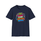 Eat Sleep Game Dad Stuff Repeat T-Shirt