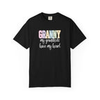 Granny Pastel Rainbow T‑Shirt — Retro Block Letter Grandma Tee