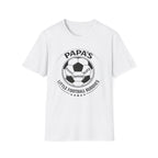 T-Shirt — "Papa's Little Football Buddies" Personalized Soccer Dad Tee