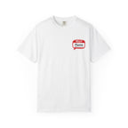 Hello Mama Pocket T‑Shirt — Cute 'Hello Mama' Name Tag Graphic Tee for New and Expecting Moms