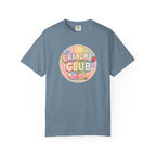Grandma Club T-Shirt — Cute Retro Floral Badge Tee for Grandmothers
