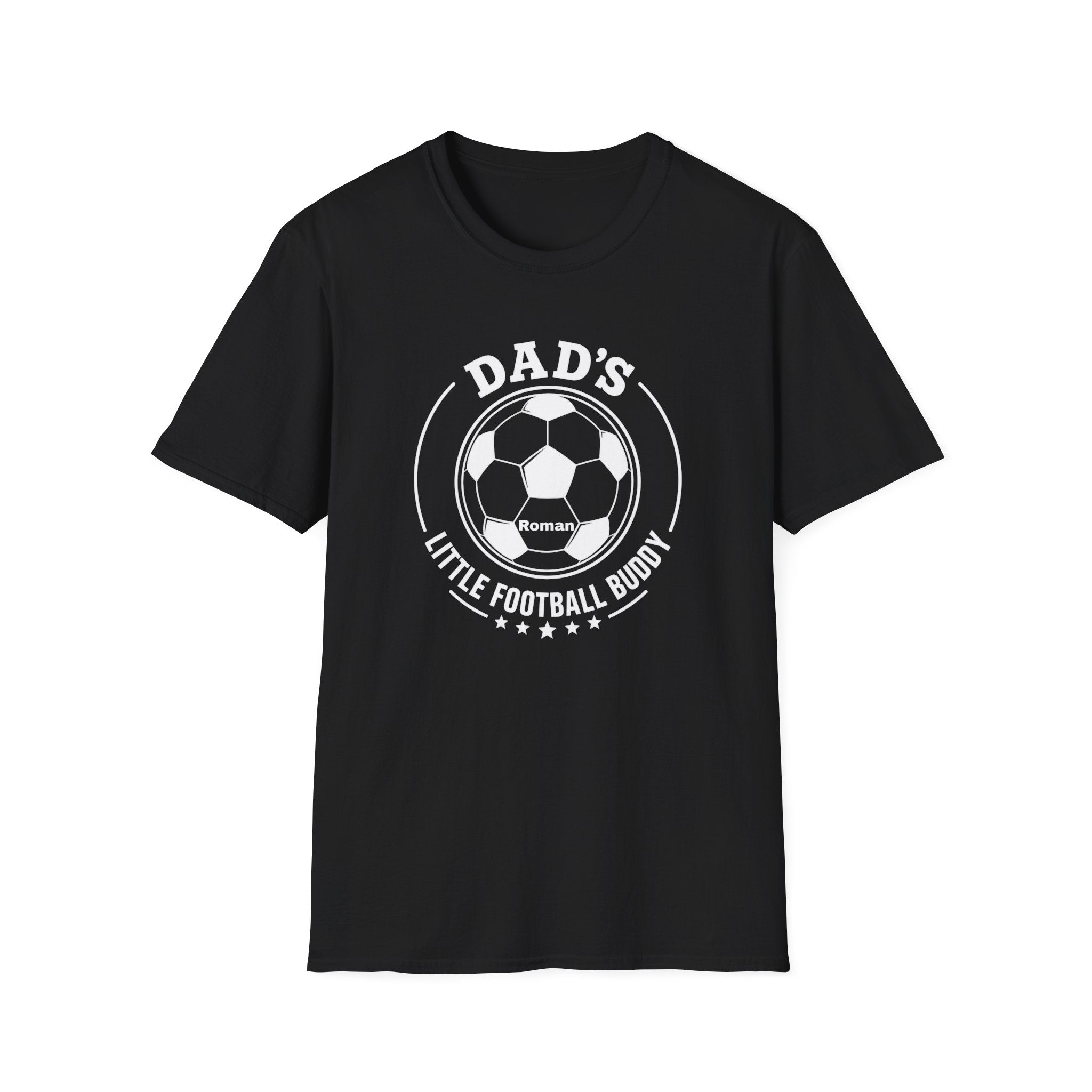Dad's Little Football Buddy Tee -Add Name- Personalise