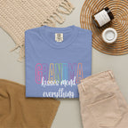 Grandma Kisses Mend Everything T-Shirt — Soft Pastel Mother's Day Gift