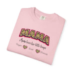Mama Floral Heart T‑Shirt — 'Mama Means Love for Little Snuggs' Mother's Day Tee