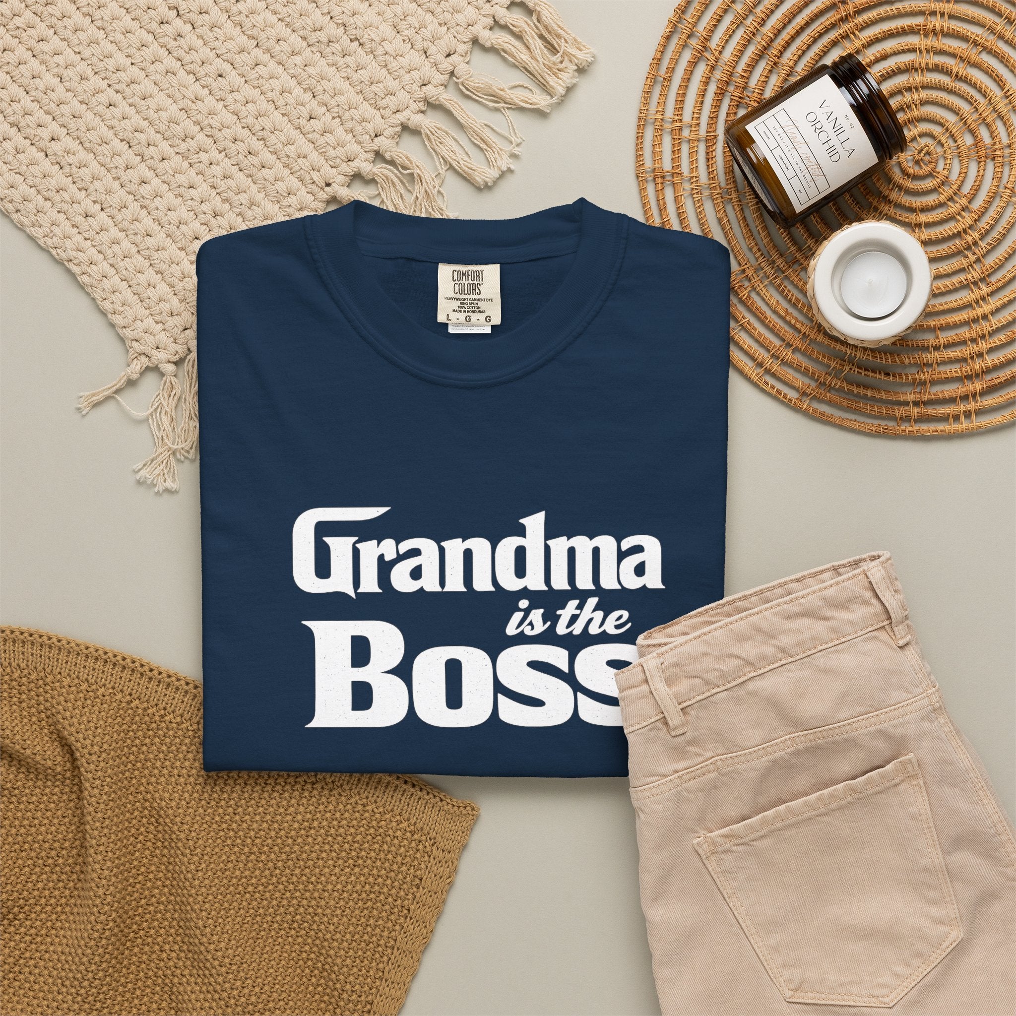 Grandma Is The Boss T-Shirt