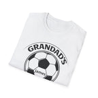 Grandad's Little Football Buddy T-Shirt — Personalized Soccer Dad/Grandpa Gift