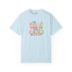 Nana Family Name T-Shirt — "This Nana Belongs To" Floral Grandma Gift