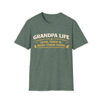 Grandpa Life T-Shirt — "Spoil Them & Send Them Home" Funny Grandpa Tee