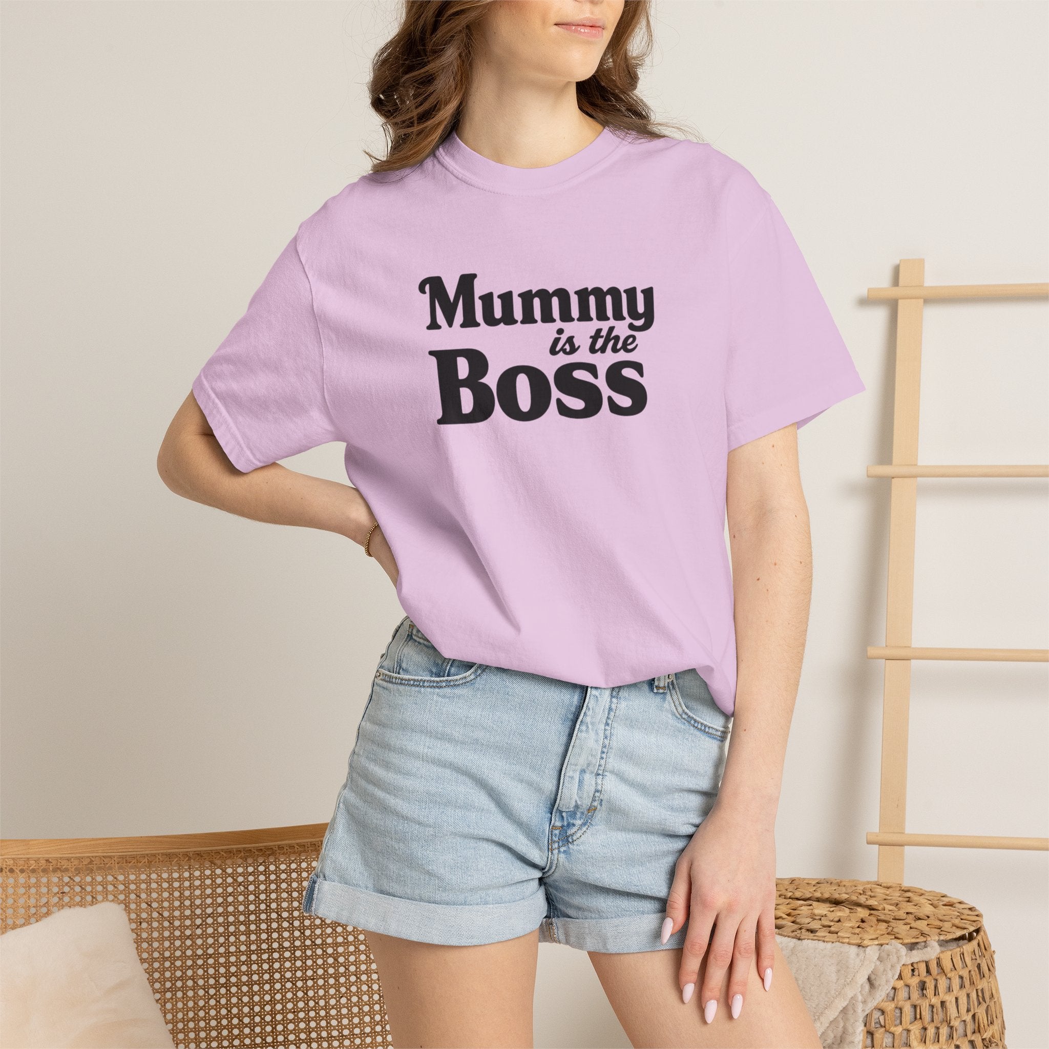 Mummy Is the Boss T-Shirt