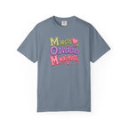 T‑Shirt — "Moms Overload Mini-Hugs" Cute Colorful Graphic Tee