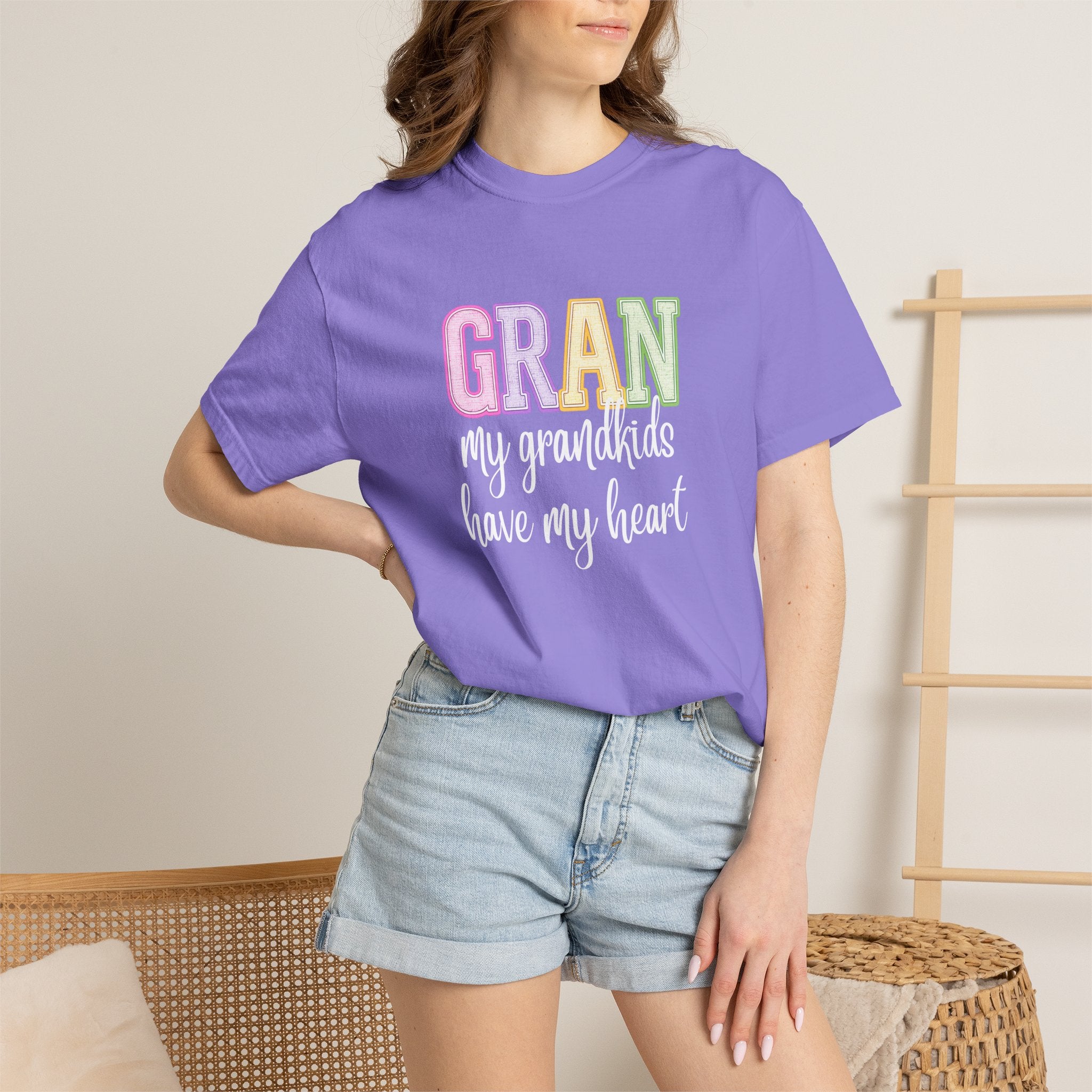 GRAN MY Grandkids Have My Heart Tee