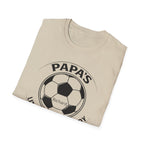 Papa’s Little Football Buddy T-Shirt — Personalized Soccer Dad Tee