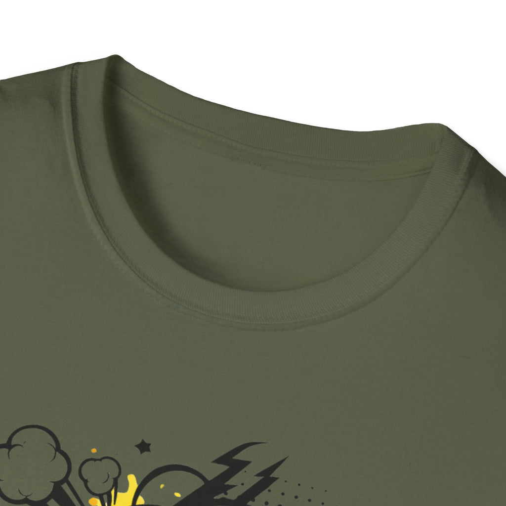 Super Grandad Comic-Style T-Shirt