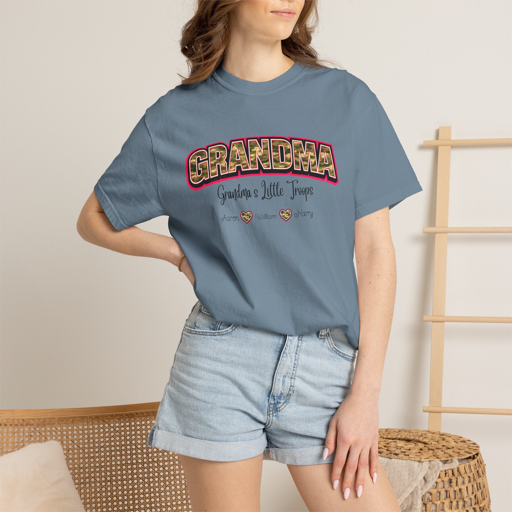 Grandma Graphic Tee — "Grandma's a Little Tragic" Vintage Style Women's Gift Shirt