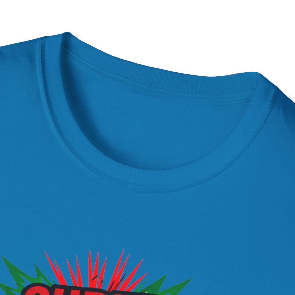 Super Grandpa Welsh Flag/ Wales themed T-Shirt – Retro Comic Gift Tee for Grandfather | Father’s Day & Birthday Present