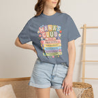 Nana's Club T-Shirt — Cute Floral Grandma Rules Tee