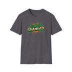 Super Grandad Ireland Flag/Irish themed T-Shirt — Retro Comic Style Gift for Grandpa (Father's Day, Birthday)