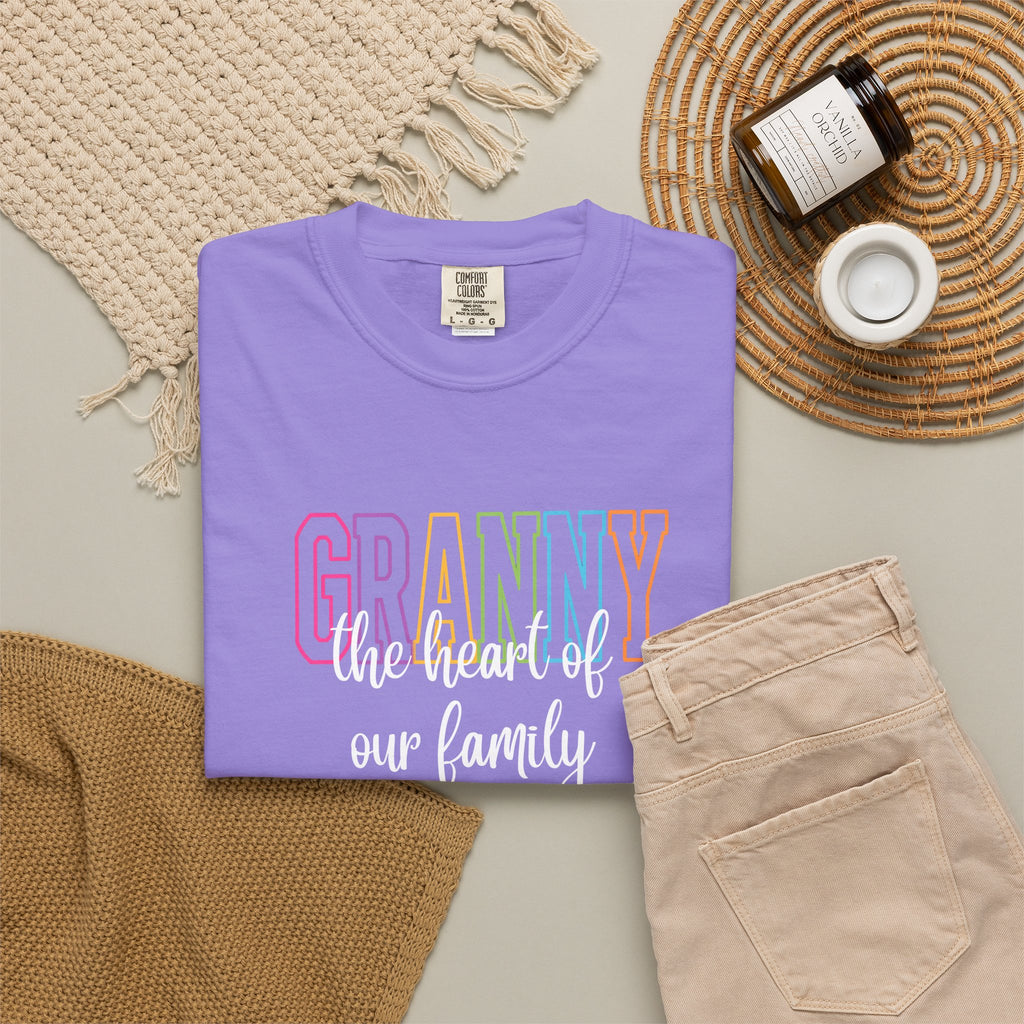 Grandma "the heart of our family" T-Shirt