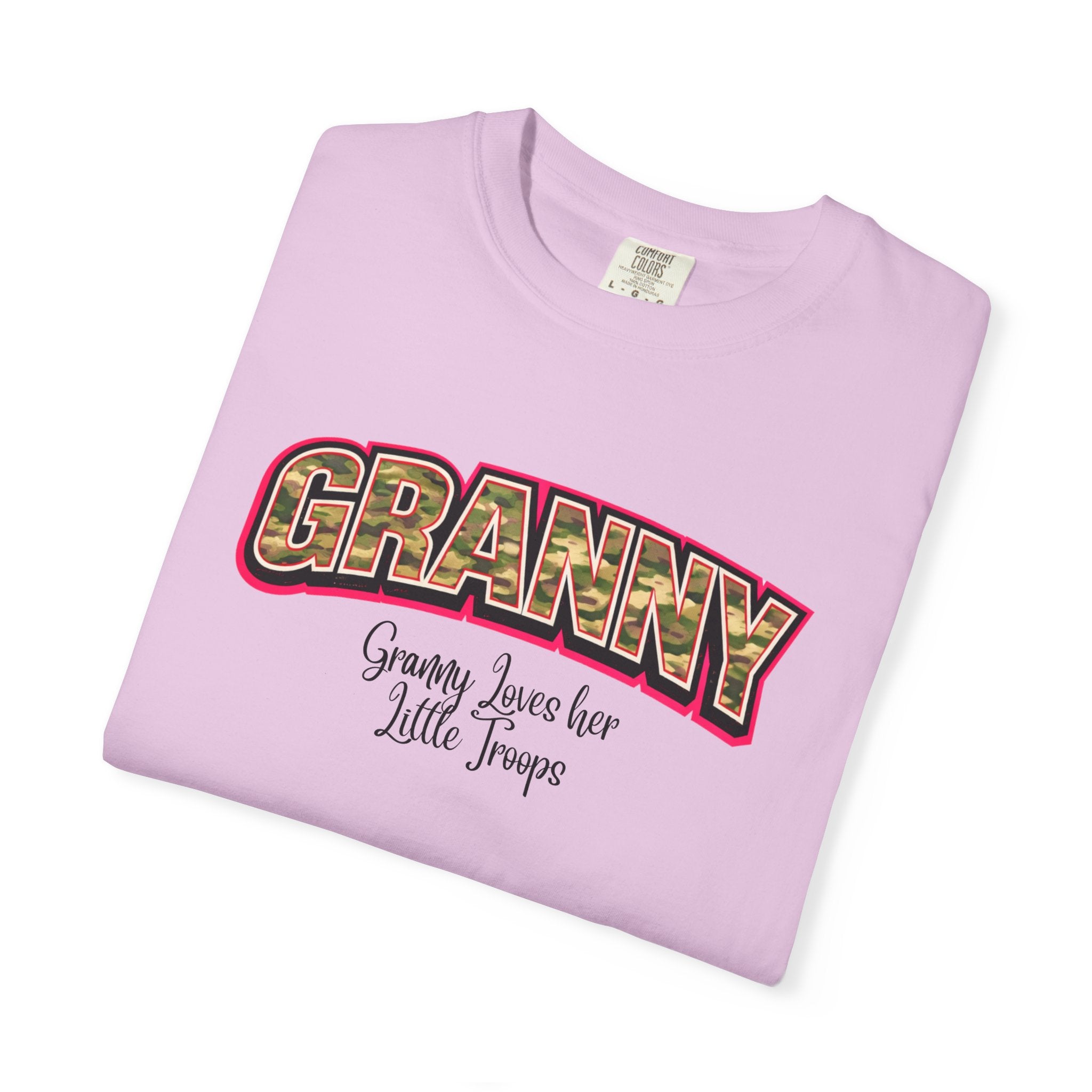 Granny "Granny Loves Her Little Troops" Graphic T-Shirt