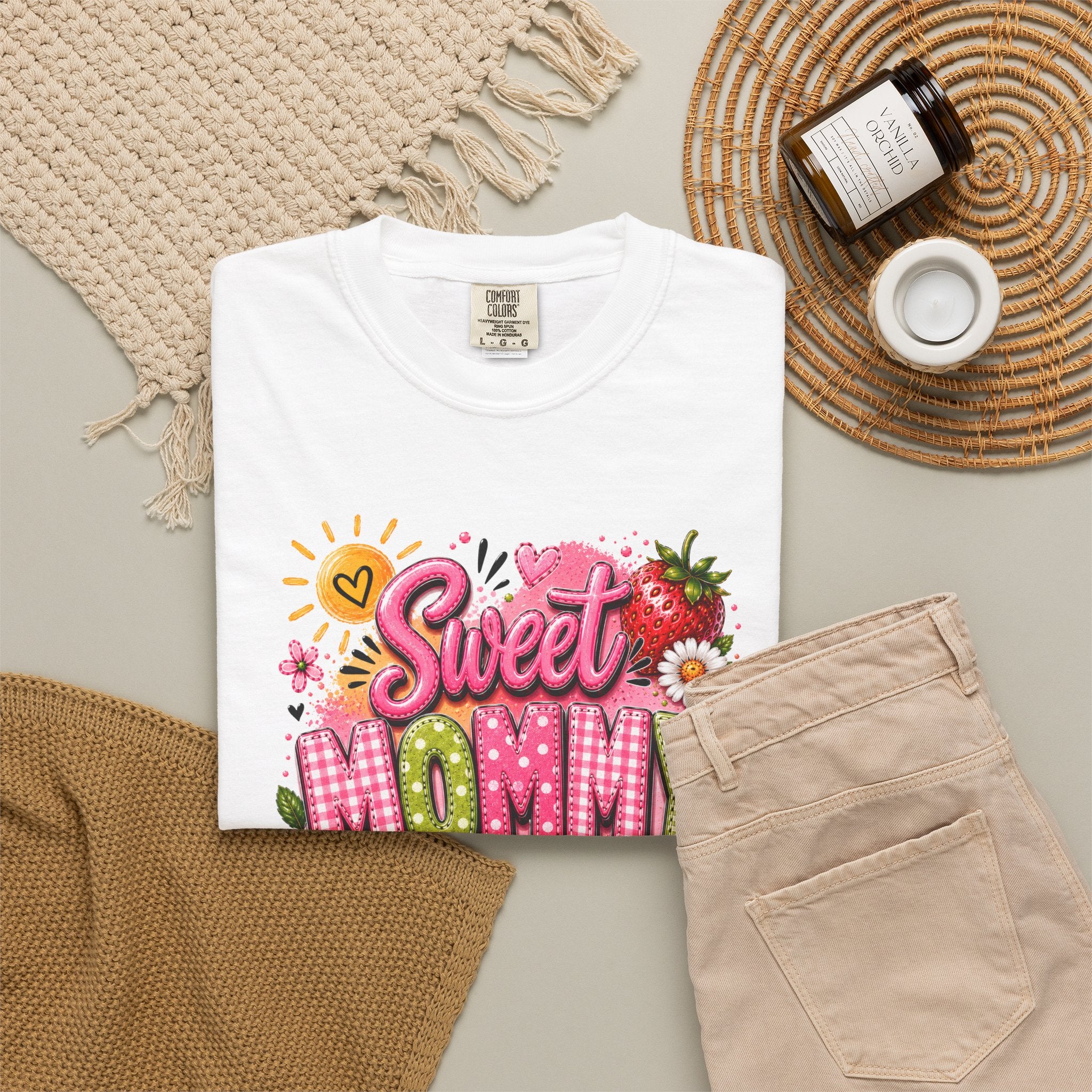 Sweet MOMMY Strawberry Tee