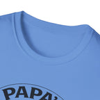 T-Shirt — "Papa's Little Football Buddies" Personalized Soccer Dad Tee