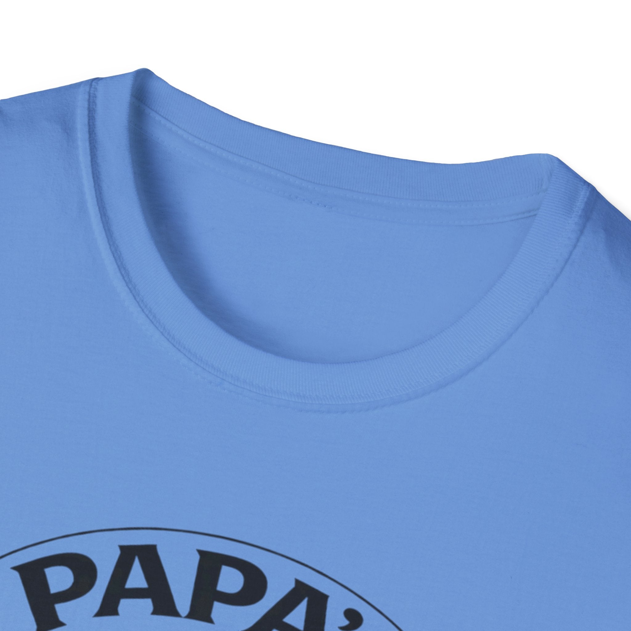 T-Shirt — "Papa's Little Football Buddies" Personalized Soccer Dad Tee