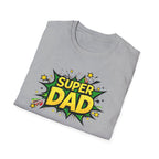 Super Dad Comic-Style T-Shirt — Father's Day Gift Tee