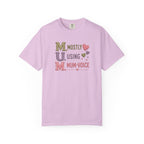 MUM Mostly Using Mum-Voice T-Shirt — Funny Mother's Day Mom Tee