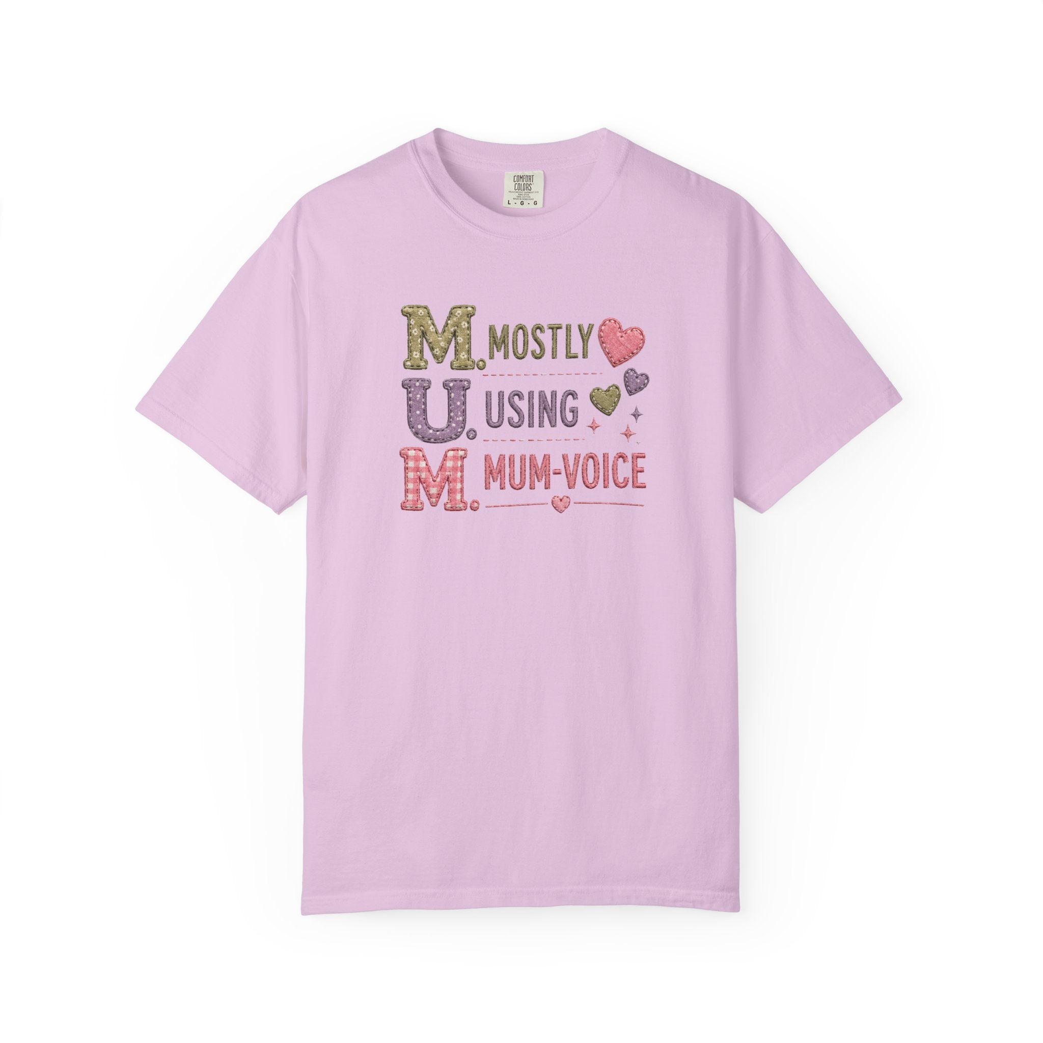 MUM Mostly Using Mum-Voice T-Shirt — Funny Mother's Day Mom Tee