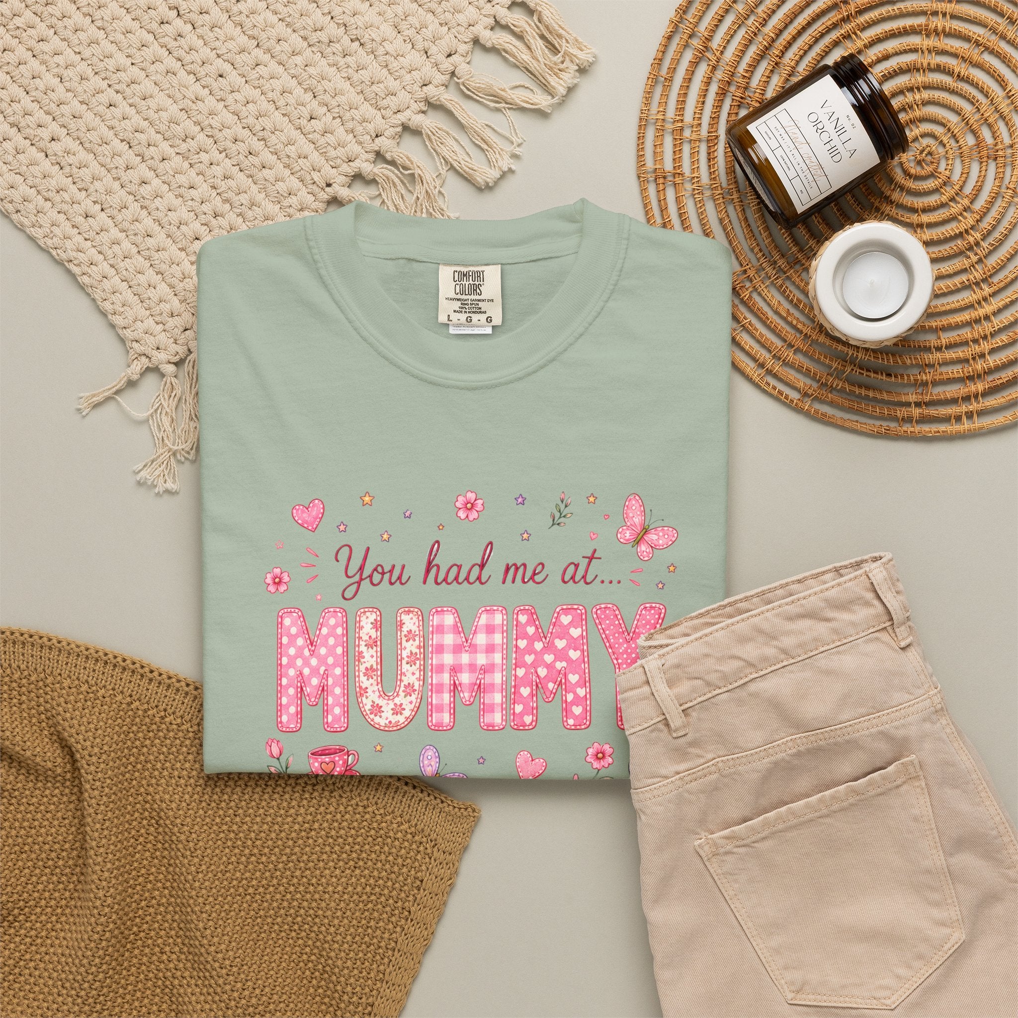 You Had Me at Mummy T-Shirt — Cute Pink Mother's Day Tee for New Mums