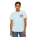 T-Shirt — "Hello Mummy" Retro Name-Tag Graphic