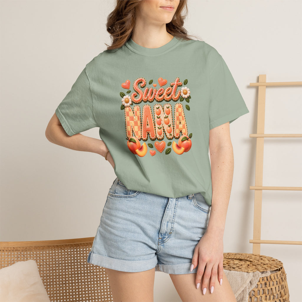 Sweet NANA Peach Tee