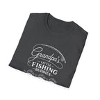 Fishing T-Shirt — "Grandpa's Little Fishing Buddies" Grandpa & Kids Matching Tee