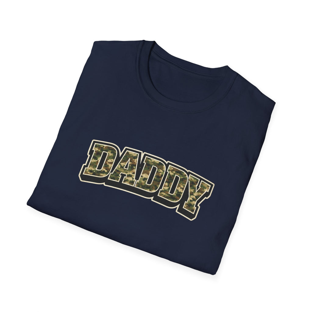 Daddy Camo T-Shirt — Military Camouflage Dad Tee for Father’s Day