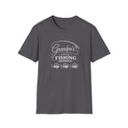 Fishing T-Shirt — "Grandpa's Little Fishing Buddies" Grandpa & Kids Matching Tee