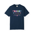 Nana Sunshine Floral T-Shirt — “NANA is the sunshine that makes our family garden bloom with love”