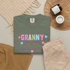 Granny Floral Tee — "Granny is the sunshine that makes our family garden bloom with love"