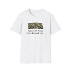 Papa Camo T-Shirt — “Papa’s Little Troops” Personalized Kids Names Tee