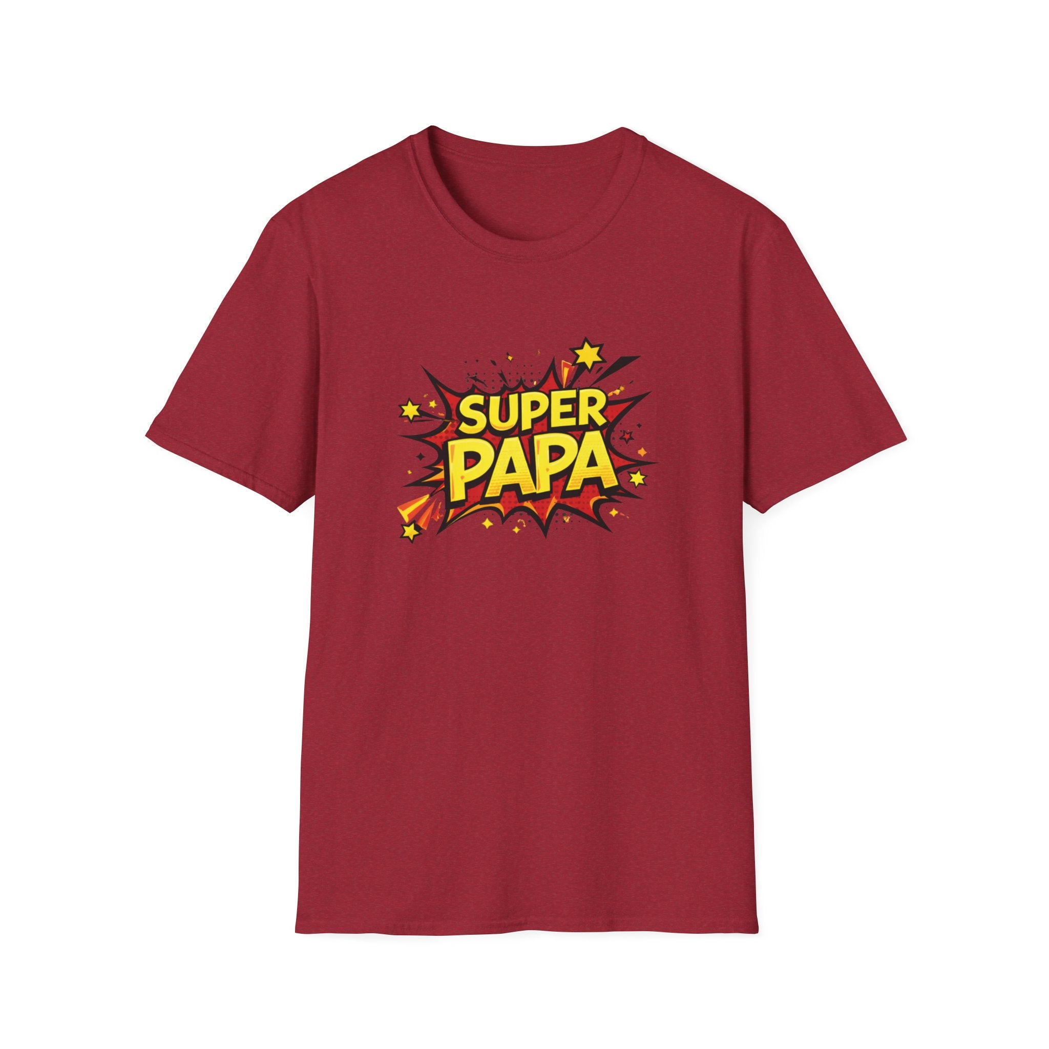 Super Papa Comic Graphic T-Shirt — Father’s Day Gift Tee