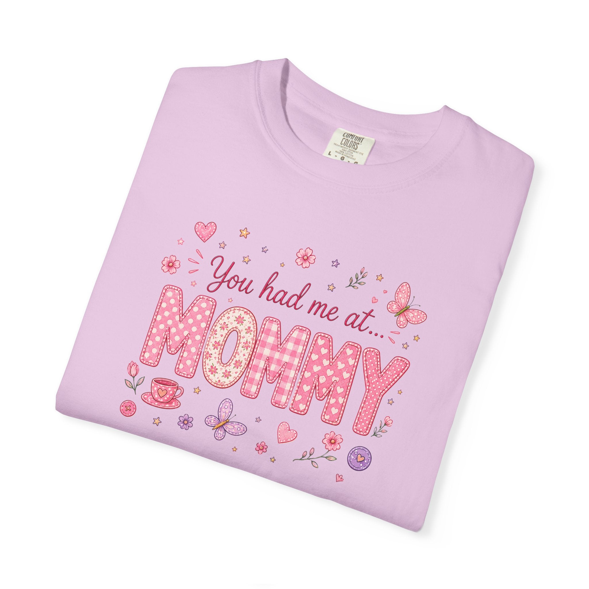 You Had Me at Mommy T-Shirt — Cute Pink Mommy Graphic Tee for New Moms & Mother's Day