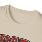 Dad Plaid Design T-Shirt — DAD Est. 2026 New Dad Gift
