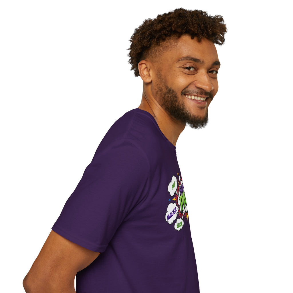 Super Papa Comic T-Shirt — Funny Father’s Day Gift
