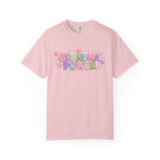 Grandma Power T-Shirt — Cute Heart Graphic Tee for Grandmothers