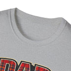 Dad Plaid Design T-Shirt — DAD Est. 2026 New Dad Gift