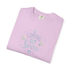 Coming Soon Baby T-Shirt — Gender Reveal Pregnancy Announcement Tee